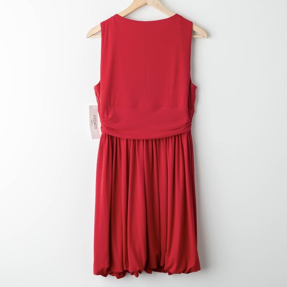 Lizzatti | Red Dress | 12P - Picture 5 of 6